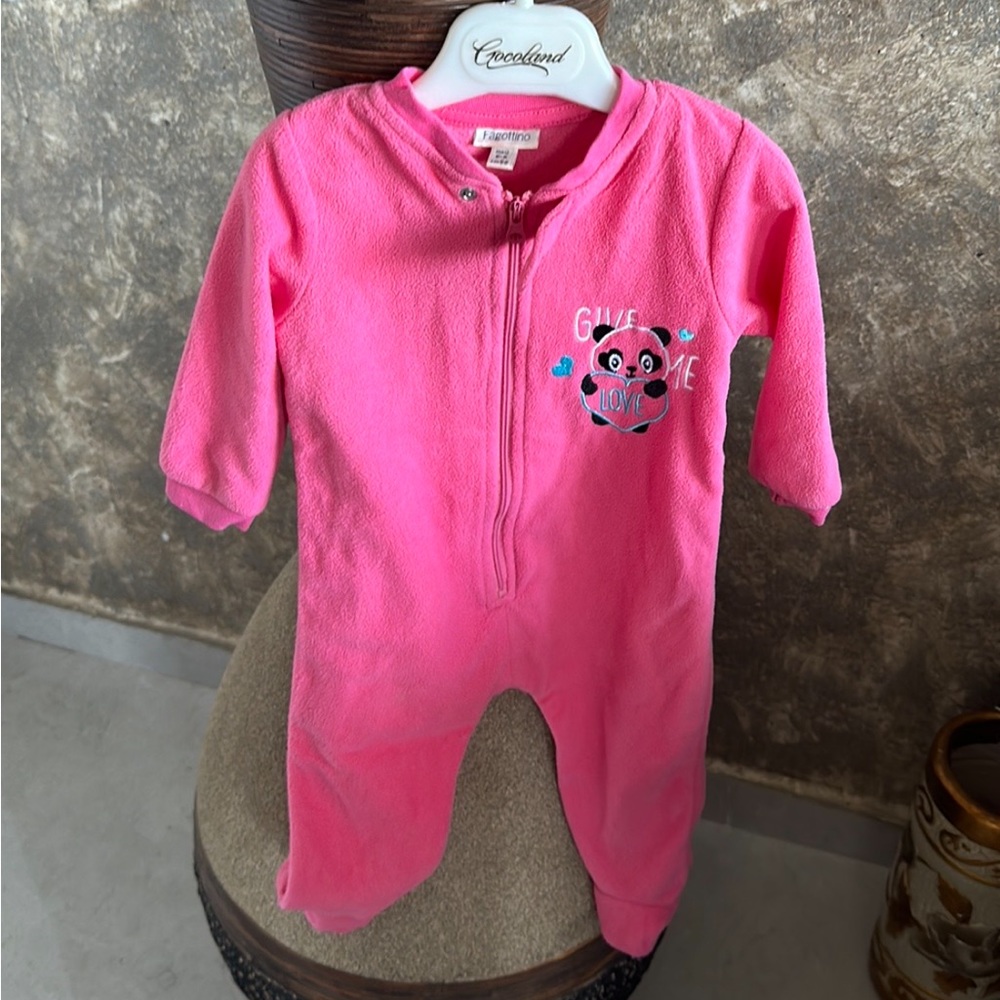 Fagottino European Baby Girl Footie size 6-9M